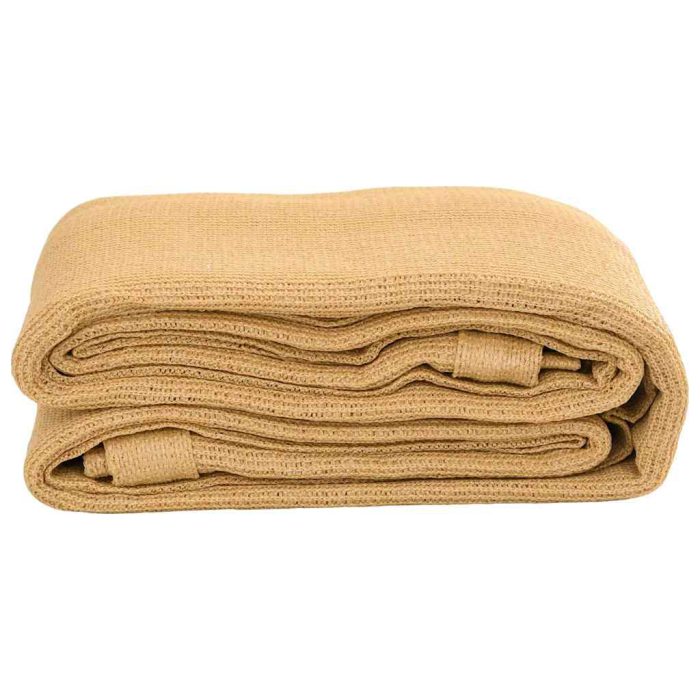 vidaXL Teltteppe sand 250×600 cm HDPE