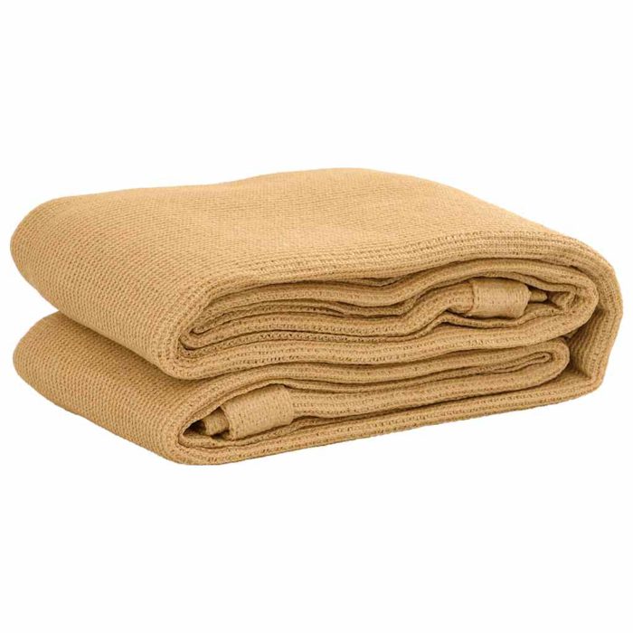vidaXL Teltteppe sand 300×400 cm HDPE