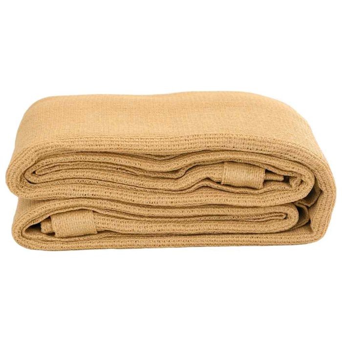 vidaXL Teltteppe sand 300×400 cm HDPE