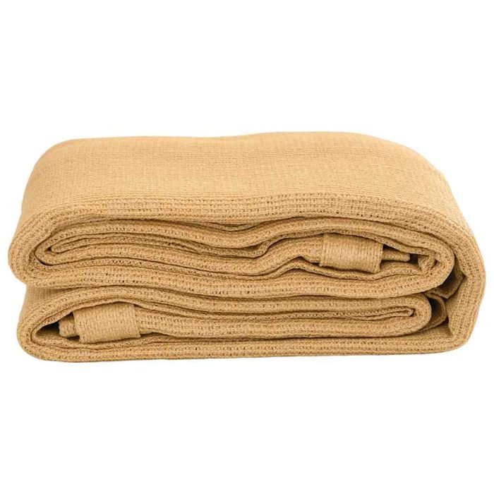 vidaXL Teltteppe sand 400×500 cm HDPE