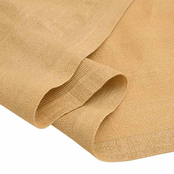 vidaXL Teltteppe sand 400×500 cm HDPE
