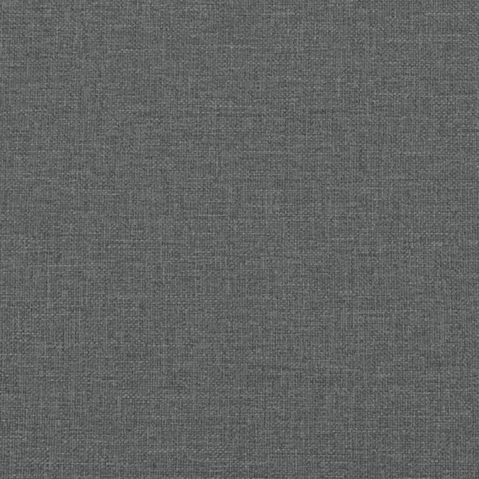 vidaXL Fotskammel mørkegrå 77x55x31 cm stoff