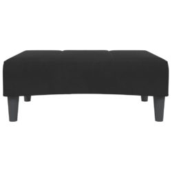 vidaXL Fotskammel svart 77x55x31 cm fløyel