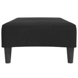 vidaXL Fotskammel svart 77x55x31 cm fløyel