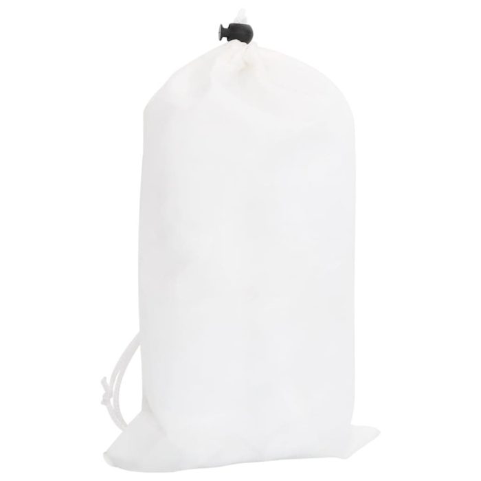 vidaXL Kamuflasjenett med oppbevaringspose 844×142 cm hvit