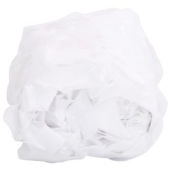 vidaXL Kamuflasjenett med oppbevaringspose 753×199 cm hvit