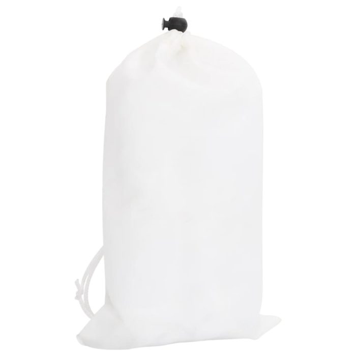 vidaXL Kamuflasjenett med oppbevaringspose 753×199 cm hvit