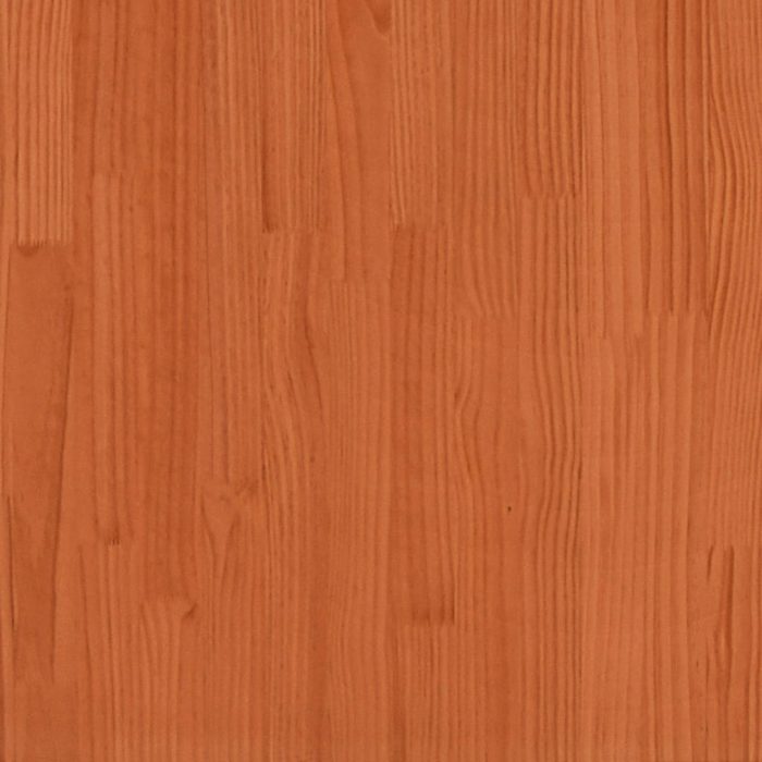 vidaXL Sengeramme for barn voksbrun 90×190 cm heltre furu