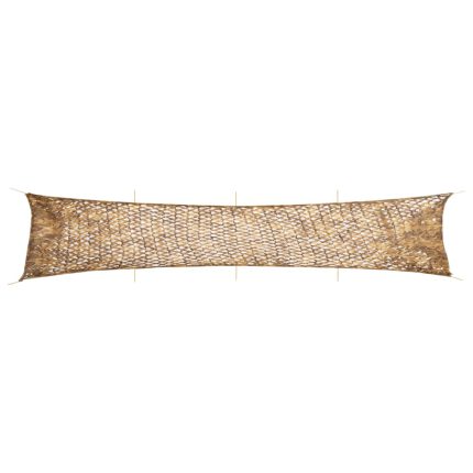 vidaXL Kamuflasjenett med oppbevaringspose 844×142 cm sand