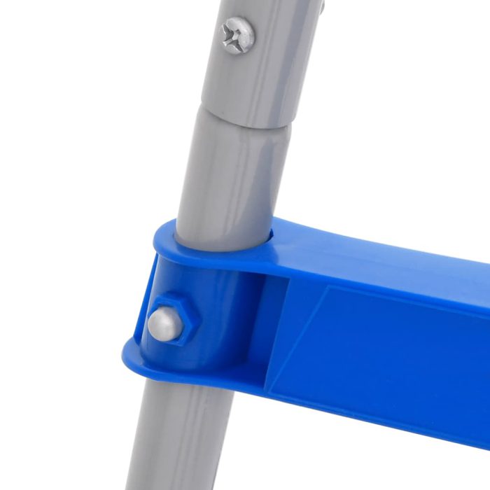 vidaXL Bassengstige for frittstående basseng 84 cm stål og plast