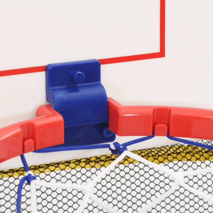 vidaXL Basketballmaskin med ball og pumpe 45x86x127 cm