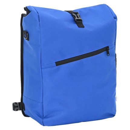 vidaXL Blå Pannier Rack Sykkelveske 25 L 33x16x48 cm