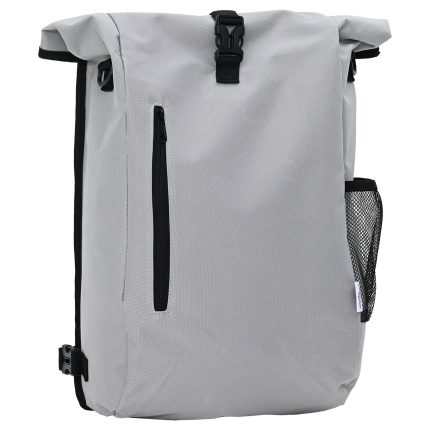 vidaXL sykkelveske til bagasjebrett 20 L Grå 31x13x58 cm