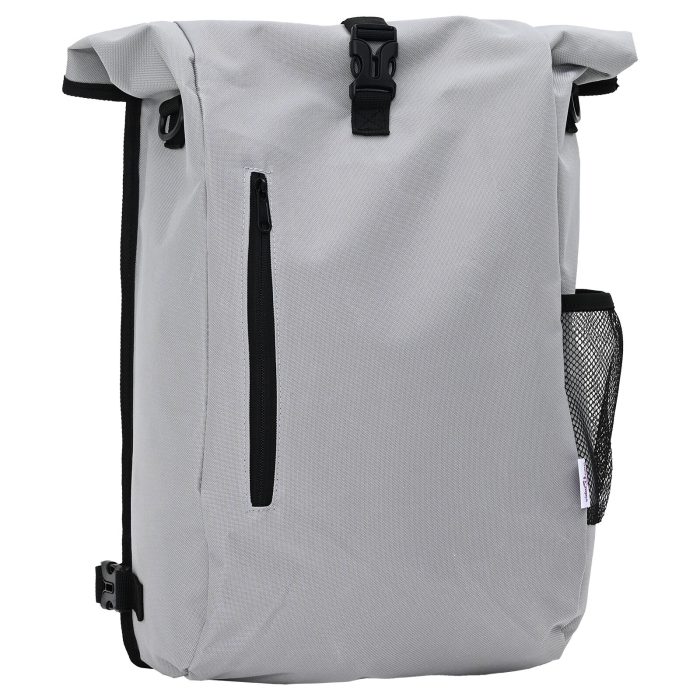 vidaXL sykkelveske til bagasjebrett 20 L Grå 31x13x58 cm