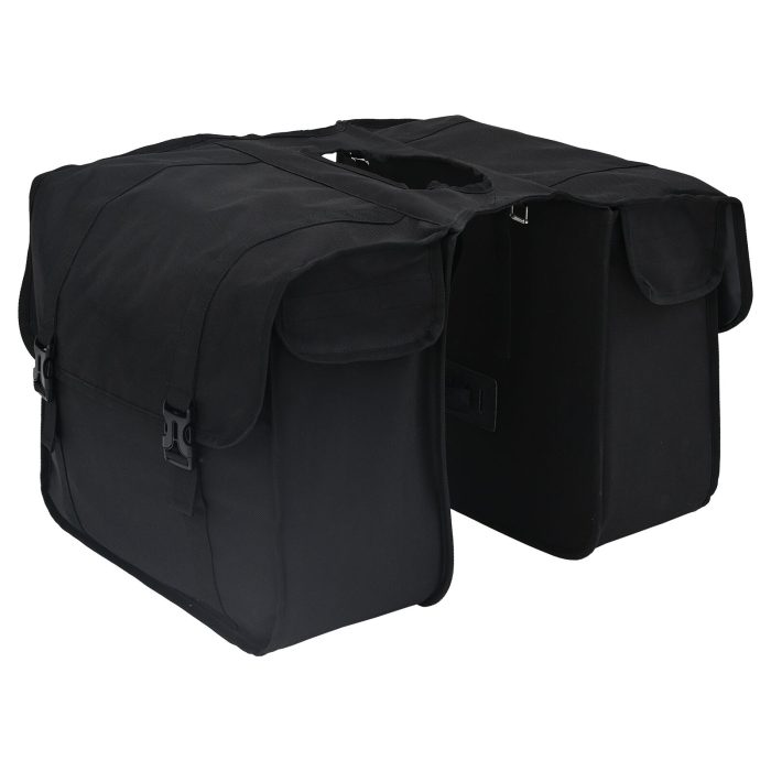 vidaXL Sykkel Pannier Bag Dobbelposer 48 L Svart