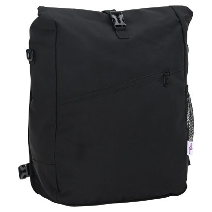 vidaXL Sykkelveske for Pannier Rack 25 L Svart 33x16x48 cm