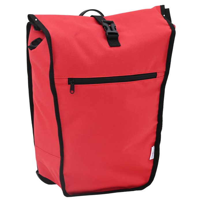 vidaXL sykkeltaske for pannier stativ 20 L rød 34x16x59 cm